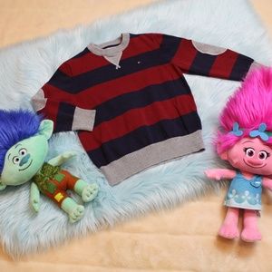 Tommy Hilfiger Size 6 Striped Colorblock Sweater